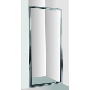 HOPA Sprchové dveře do niky SMART ALARO BARVA rámu Chrom/Leštěný hliník (ALU), Rozměr A 100 cm, Směr zavírání Univerzální Levé / Pravé, Výplň Čiré bezpečnostní sklo 6 mm OLBALA100CCBV obraz