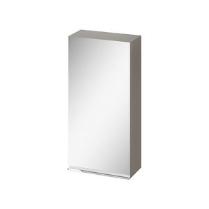 CERSANIT Zrcadlová skříňka VIRGO 40 šedý dub s chromovými úchyty S522-011 obraz
