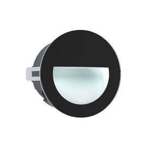 Eglo Eglo 99576 - LED Venkovní zápustné svítidlo ARACENA LED/2, 5W/230V IP65 černá obraz