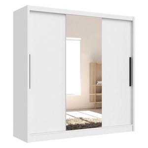 Skříň s posuvnými dveřmi ARIS I bílá obraz