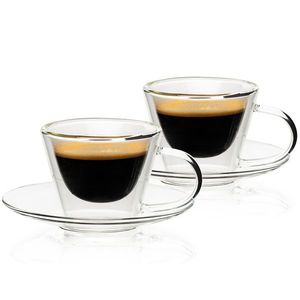 4Home Termo sklenice na espresso Elegante Hot&Cool, 80 ml, 2 ks obraz