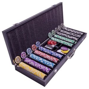 Garthen Pokerový set s kufříkem - 500 žetonů obraz