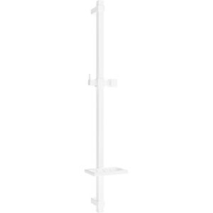 MEXEN DQ Posuvný držák sprchy s mýdlenkou, 80 cm, bílá 79381-20 obraz