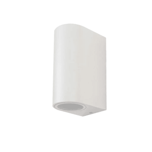 LED Solution Bílé fasádní svítidlo kulaté 2x GU10 7542 obraz