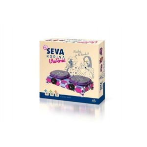 Seva Stavebnice Rodina Vaříme vařič+robot+mikrovlnná trouba plast 682 dílků v krabici 35x33x8, 5cm obraz