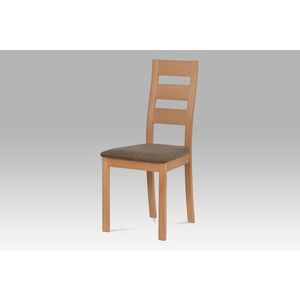 Dřevěná židle PERSONATUS, buk/hnědá obraz