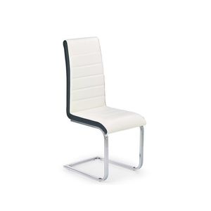Židle SUALOCIN, bílo-černá obraz