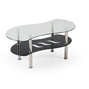 Konferenční stolek RAU, kov/sklo obraz