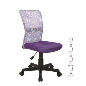 Dětská židle BOSKO, fialová obraz