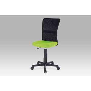 Dětská kancelářská židle TRUSKA, zelená / černá obraz