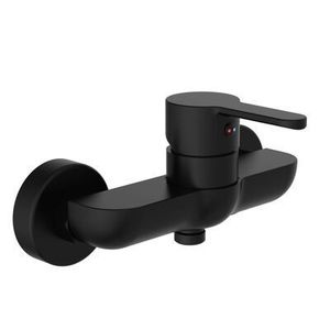 Eisl Vodovodní baterie sprchová nástěnná černá matná DENVER, rozteč 150mm (44406) 44406 obraz