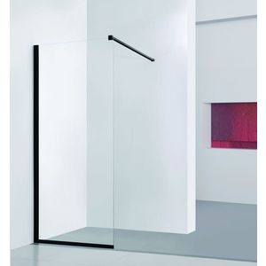 HOPA Walk-in sprchový kout LAGOS BLACK BARVA rámu Černá, Rozměr A 100 cm BCLAGO10BC obraz