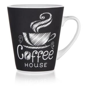 Hrníček Coffee House 360ml černý 60223112 obraz