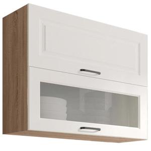 Kuchyňská Skříňka Smart 42G Sonoma/Bílá Mat obraz