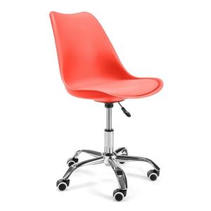 Ak furniture Otočná židle FD005 červená obraz