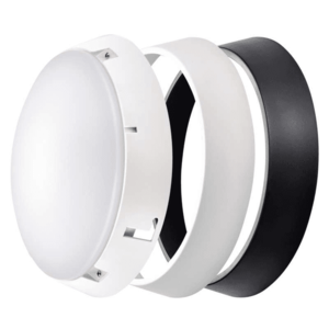 EMOS Bílé/černé LED stropní/nástěnné svítidlo 14W IP54 Barva světla: Teplá bílá ZM3130 obraz