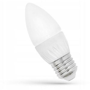 Spectrum LED LED žárovka svíčka E-27 230V 6W studená bílá obraz