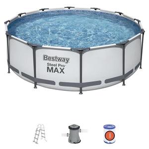 Bazén STEEL PRO MAX 3.66 x 1.00 m s filtrací, 56418 obraz