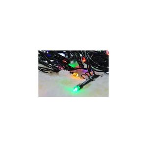 LED venkovní vánoční řetěz, 200 LED, 20m, přívod 5m, 8 funkcí, časovač, IP44, vícebarevný; 1V102-M-1 obraz