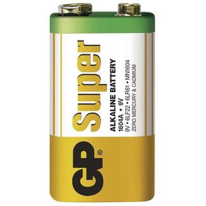 EMOS Alkalická baterie GP Super 9V (6LF22), 1ks B01511 obraz