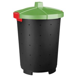 Plastový odpadkový koš Mattis 45 l, zelená obraz