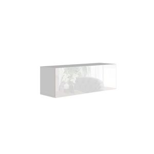 Závěsná skříňka ANTOFALLA typ 6, bílá/bílý lesk obraz