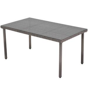 Stůl HAITI ratan, šedý obraz