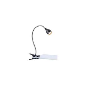 Markslöjd Markslöjd 106092 - LED Stolní lampa s klipem TULIP LED/3W/230V černá obraz
