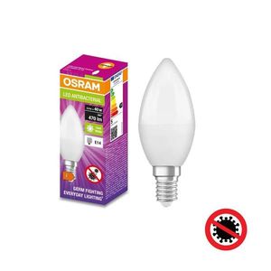 Osram LED Antibakteriální žárovka B40 E14/4, 9W/230V 4000K - Osram obraz