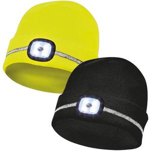 Čepice S LED žlutá obraz