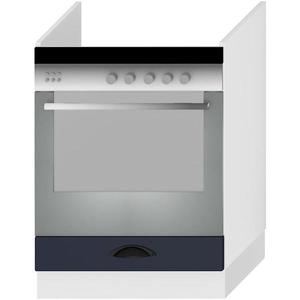 Kuchyňská Skříňka Adele Dk60 Granát Mat/Bílý obraz