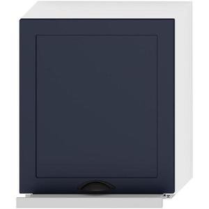 Kuchyňská Skříňka Adele W60/68 Slim Pl S Černou Digestoří Granát Mat/Bílý obraz