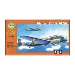 Směr Model Aero C-3 A/B 29, 5x16, 6cm v krabici 34x19x5, 5cm 1: 72 obraz