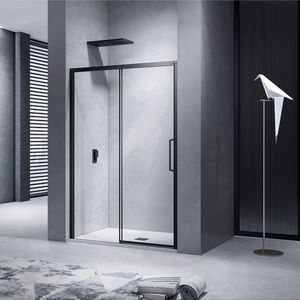 H K Posuvné sprchové dveře NERO 96-100 cm SE-NEROB2100 obraz