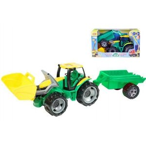 Lena traktor se lžící 60 cm a přívěsem 45 cm plastový obraz