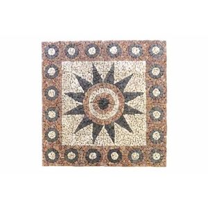 Divero 60386 DIVERO – mozaika Květina 120 cm x 120 cm obraz