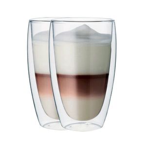 Maxxo „Cafe Latte" 2dílná sada termo sklenic, 380 ml obraz