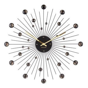 Karlsson 4859BK Designové nástěnné hodiny, 50 cm obraz