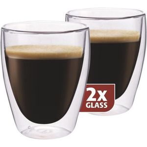 Maxxo „Coffee" 2dílná sada sklenic, 235 ml obraz