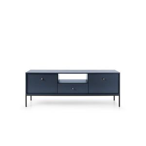 PIASKI Tv stolek MONACO 154, tmavě modrá 153, 4x56, 2x39 tmavě modrá obraz