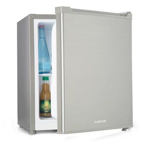 Klarstein Snoopy Eco, mini lednice, 41 l, mrazící prostor, energetická třída E, 39 dB, šedá obraz
