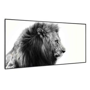 Klarstein Wonderwall Air Art Smart, infračervený ohřívač, lev, 60 x 120 cm, 700 W obraz