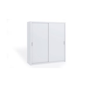 GIB Šatní skříň BOKO 200, bílá 200x215x62 Bílá obraz