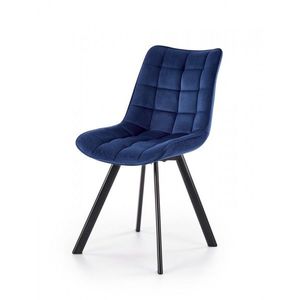 HALMAR Designová židle Mirah modrá obraz