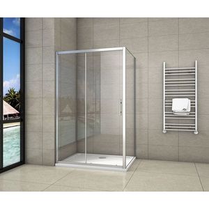 H K Obdélníkový sprchový kout SYMPHONY 110x80 cm s posuvnými dveřmi SE-SYMPHONY11080 obraz