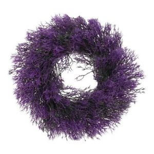 Umělý věnec Tráva fialová, pr. 30 cm obraz
