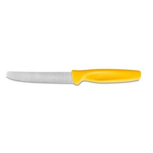 VICTORINOX Univerzální nůž wüsthof 10cm vroubkované ostří, žlutý obraz