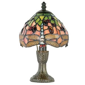 Stolní lampa Tiffany - Ø 16*25 cm 1x E14 5LL-1188 obraz