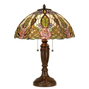 Stolní lampa Tiffany Roses obraz