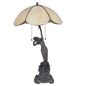 Stolní lampa Tiffany Woman - Ø 41*70 cm 5LL-5719 obraz